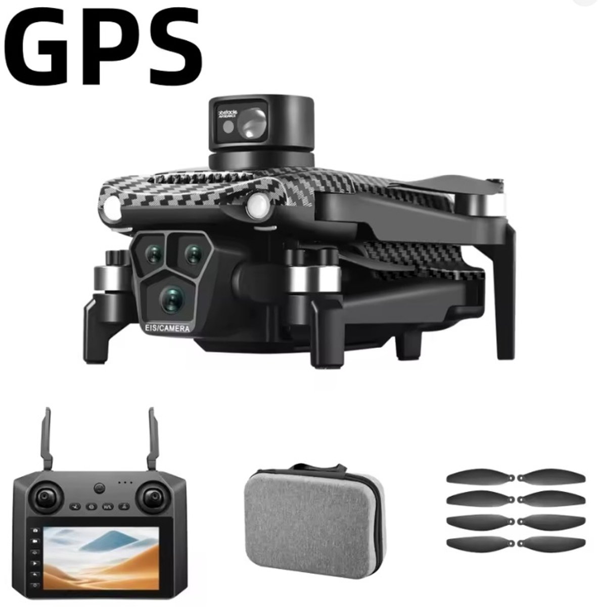 U198 MAX PRO - GPS Drone - 4K Dual Camera