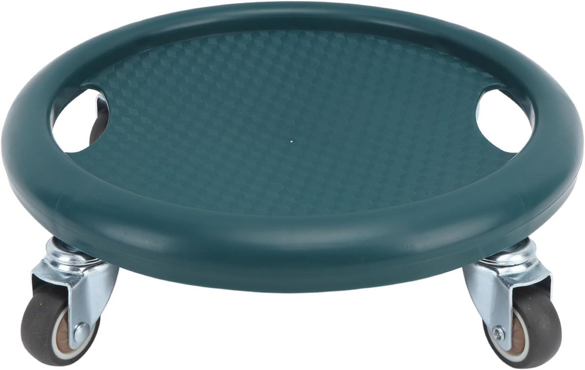 Buikspierroller - Buiktrainer Wiel - Core Training - 360 Graden Draaibaar - 710g - Donkergroen
