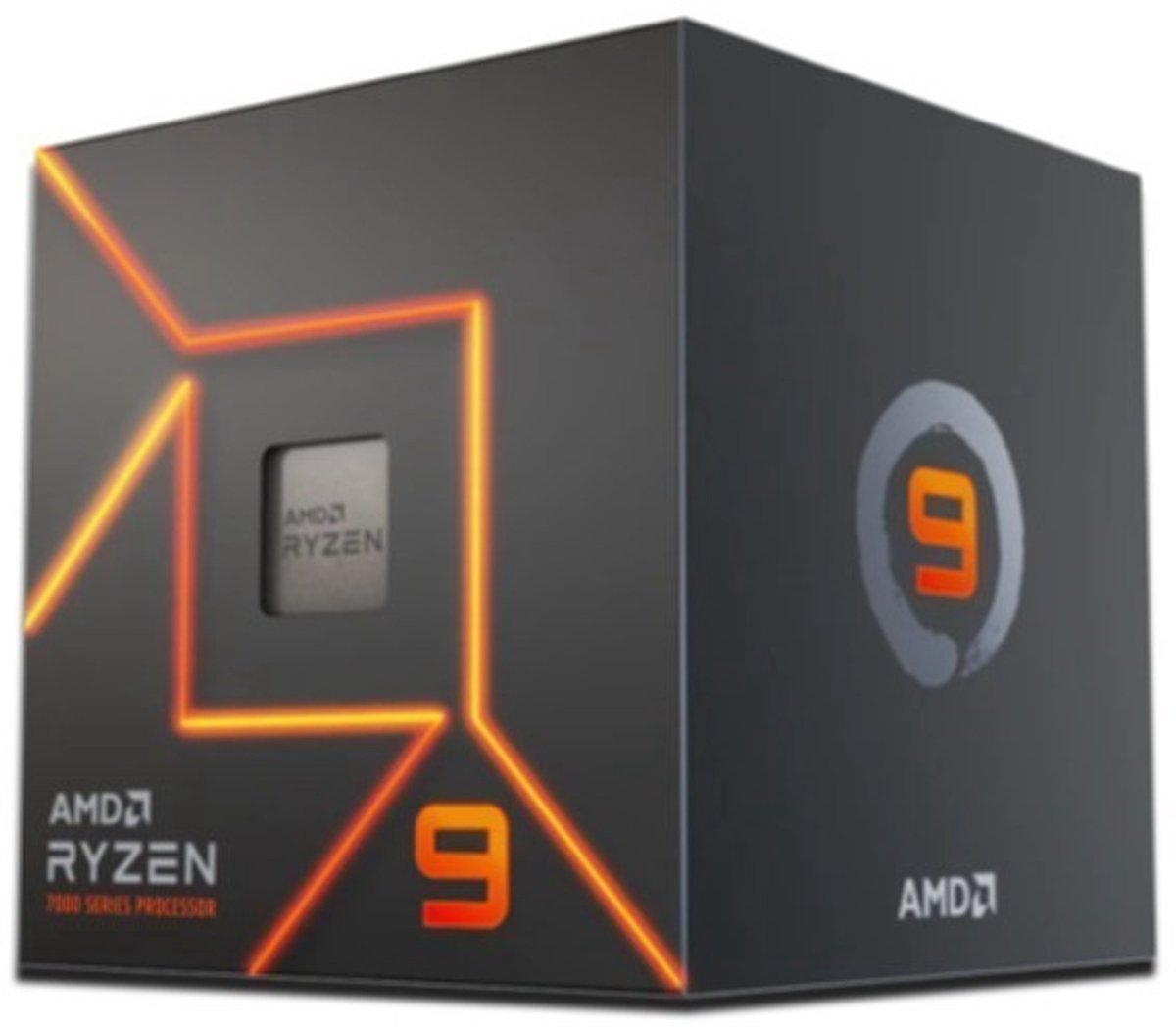 AMD Ryzen 9 7900, AMD Ryzen™ 9, Socket AM5, 5 nm, AMD, 3,7 GHz, 5,4 GHz