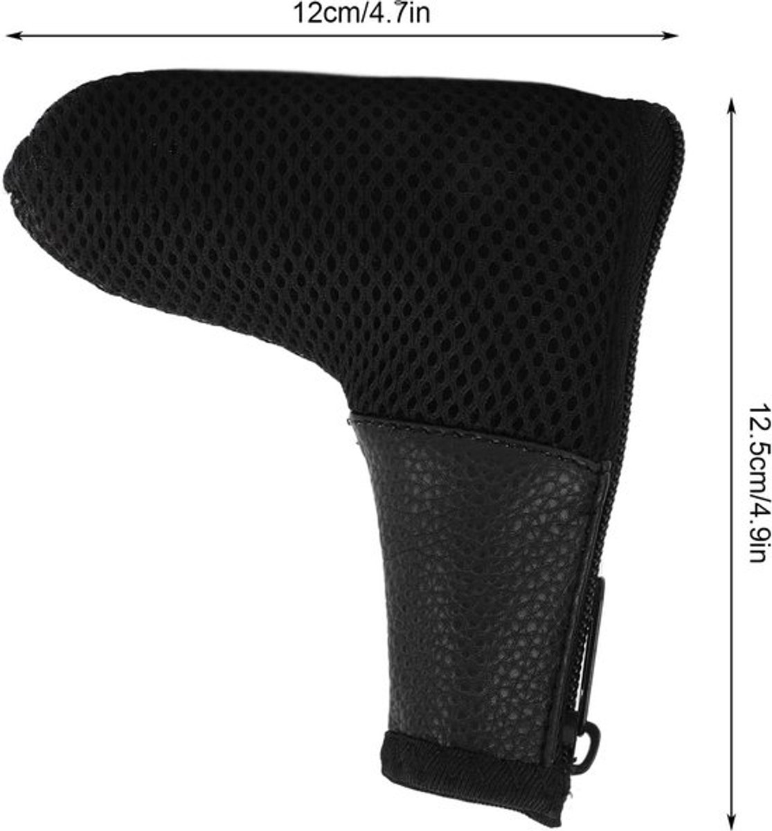Store_8 - Golfhoofddeksel - L-vormige golfclubhoes - Stevige ritssluiting