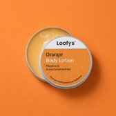 Loofys Body Lotion Orange – Natuurlijke & Hydraterende Bodylotion – Plasticvrij, Vegan & Duurzaam – Herbruikbaar Blikje – 30g