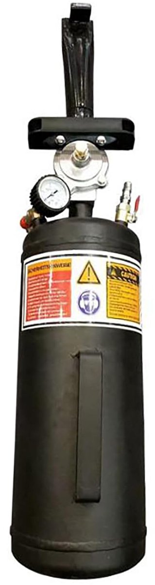 Bandenpomp Booster - Luchtkanalen Vulhulp - Banden Snel Vullen - Ingebouwde Manometer - 3 Gallon - Zwart