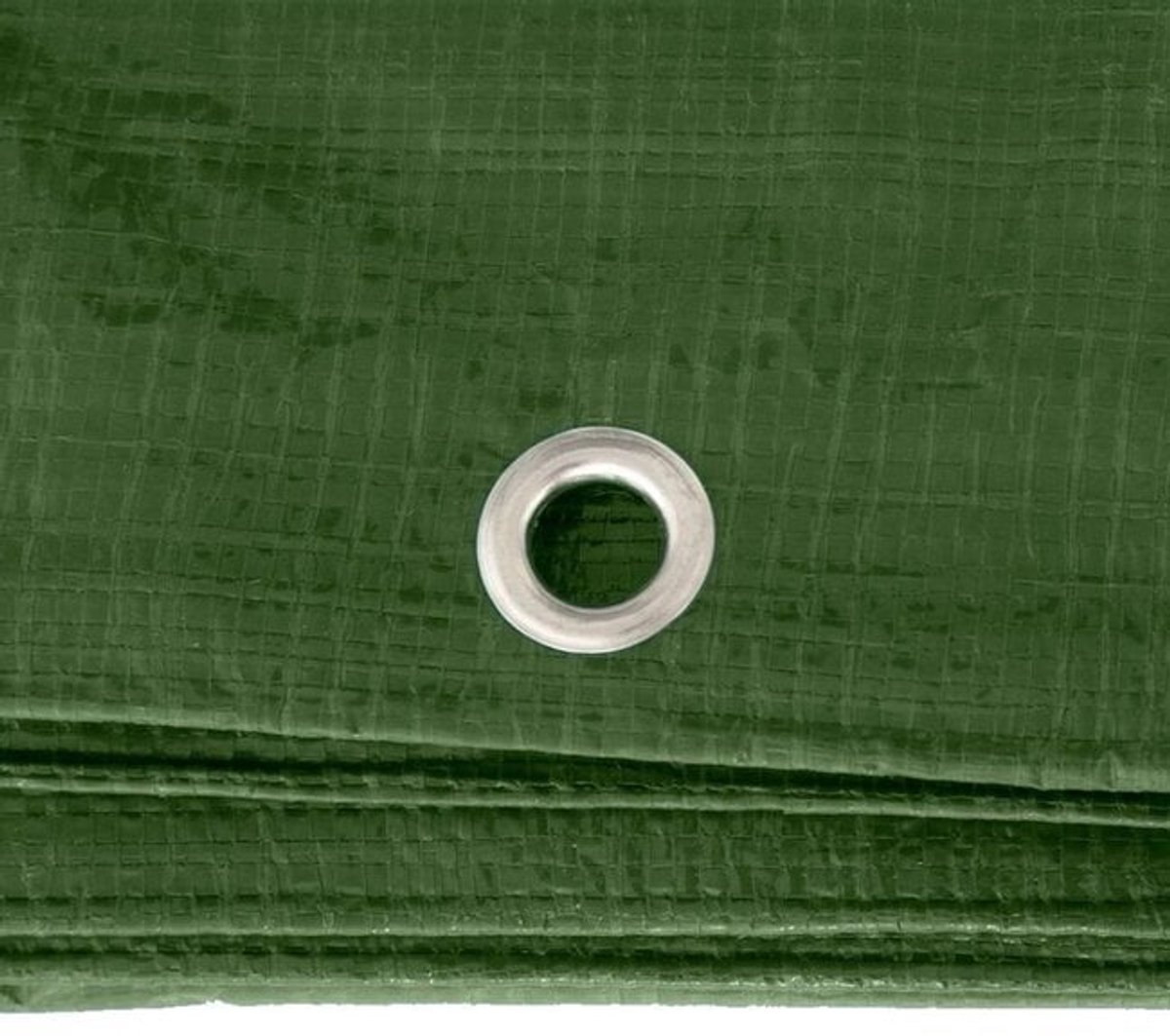 Heavy Duty Afdekzeil Beschermhoes Afdekhoes - Universele Zeildoek Cover Hoes - Regenhoes Afdekzeil - Dekzeil - Bouwzeil Zeil Doek - Voor Zwembad/Tuinmeubelen/Voertuig/Tuin/Fietsen/Zandbak/Aanhangwagen - 140g/m² - Extra Dik 20m2 - Groen 4x5 M — afbeelding 4