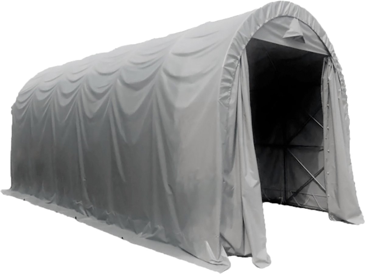 Fornorth Garagetent 4x8m, Lichtgrijs