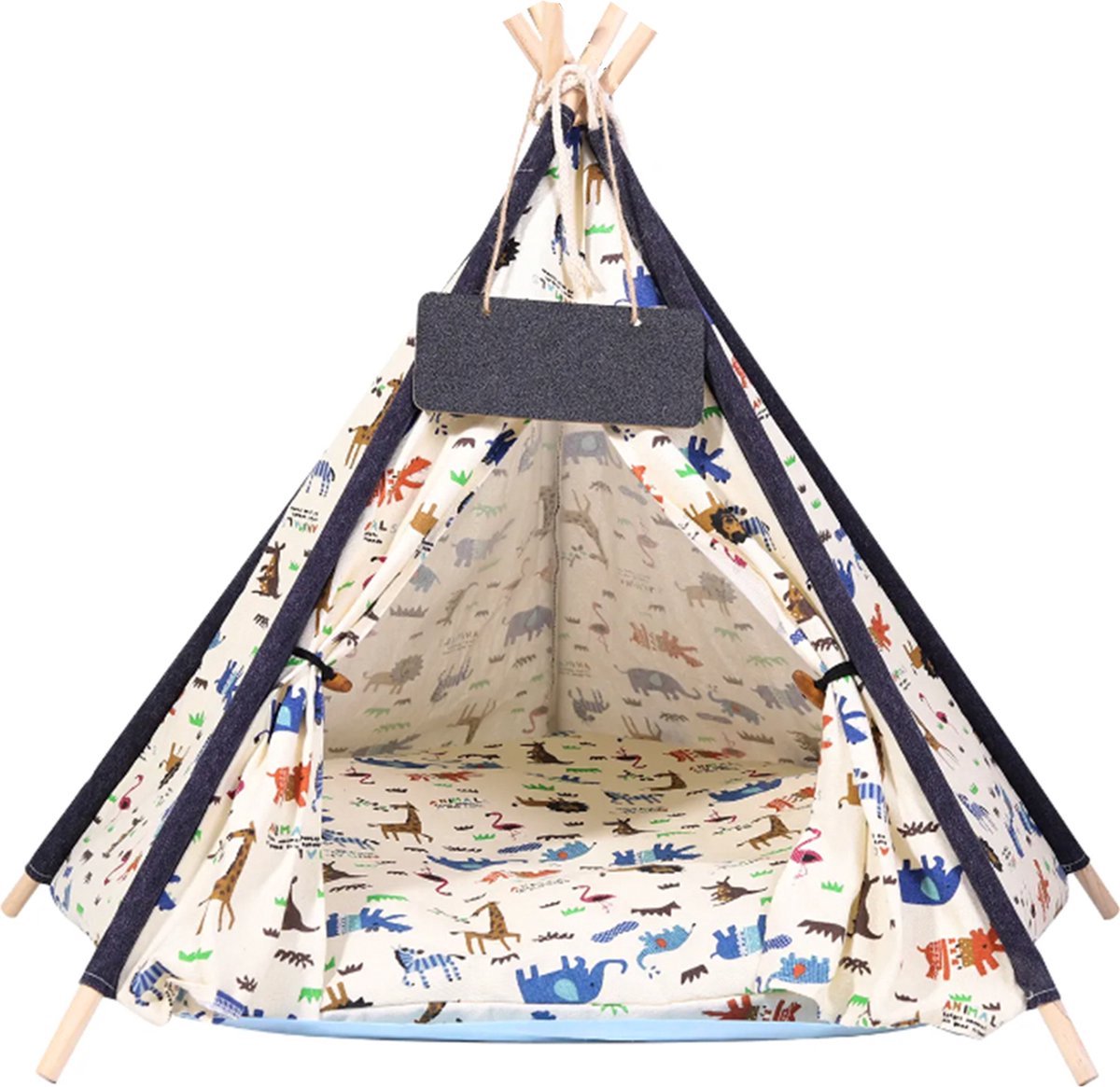 Kampeertent - Luxe, Mand voor hond en kat en Kattenmand, Hondenmand, Hondentent, Kattentent - Voor Hond, Kat, Camping en Festival