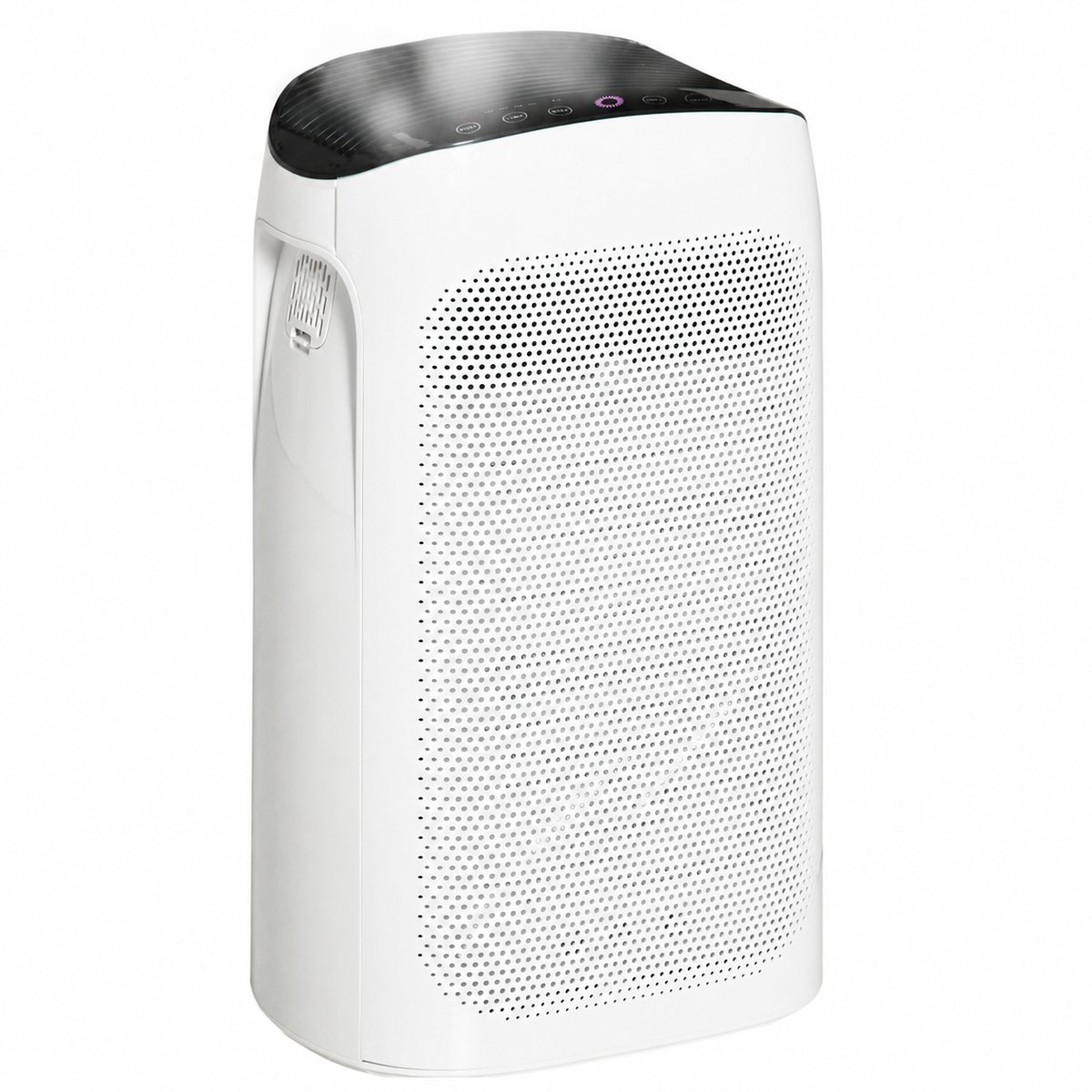 TEKROA® Luchtreiniger/Air Purifier - CADR 210 m³/u - drielaags HEPA - Filter 3 snelheden - Fluisterstil (20 dB) Slaapstand - Timer