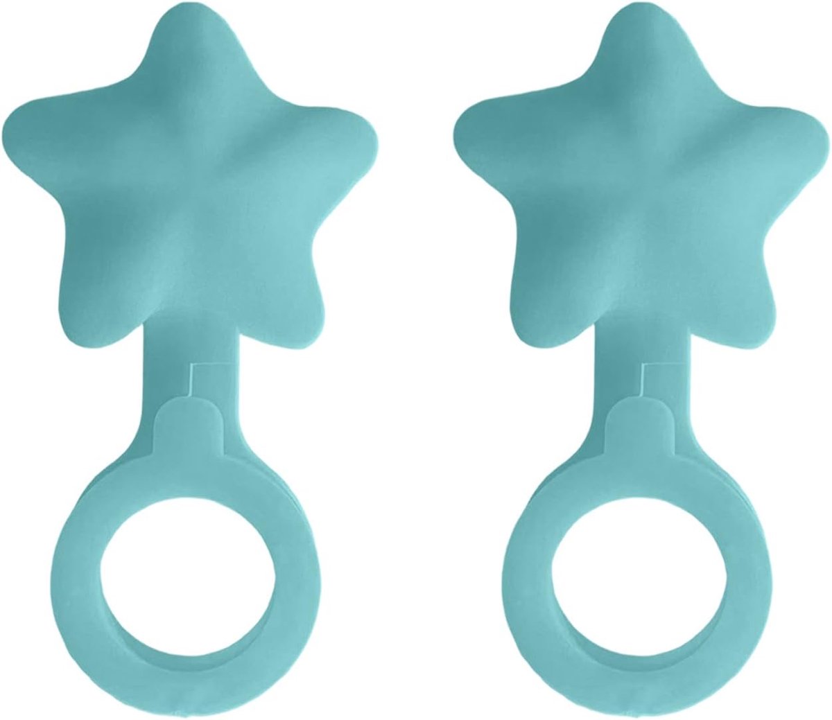 Badstopper - Lekvrije stop - Water vasthouden - Stervormig design - 3 cm diameter - Groen