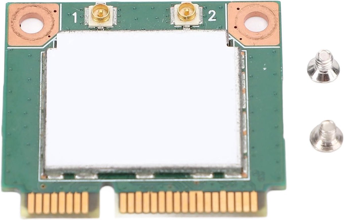 Draadloze Netwerkkaart - Wifi Module - Snelle Internetverbinding - Inclusief Bluetooth 4.0 - Mini PCI E - Niet van toepassing