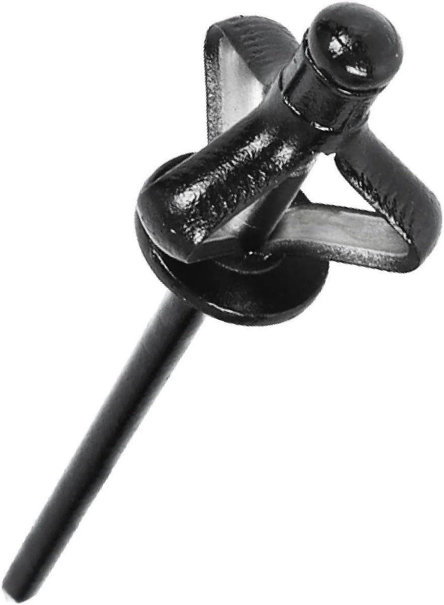 Blind Klinknagels - Aluminium Klinkers - Auto Interieur - Brede Belastingverdeling - 50 Stuks - Zwart