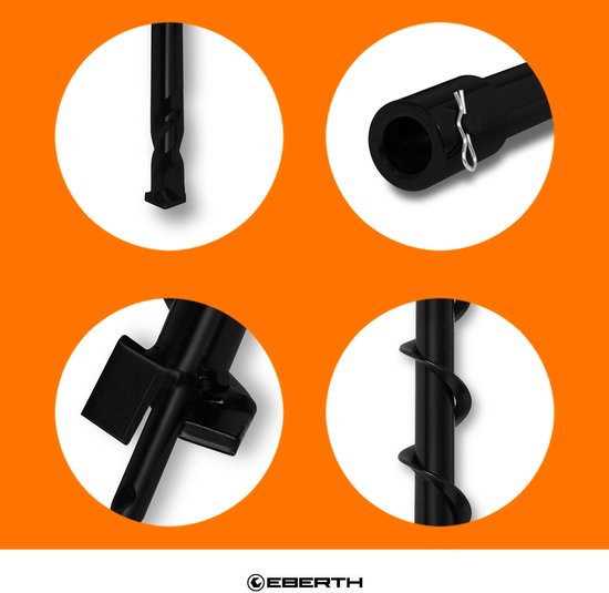 Grondboor 40 mm - 800 mm Tuinboor voor Afrasteringspalen en Beplanting van Merkloos	 — afbeelding 3