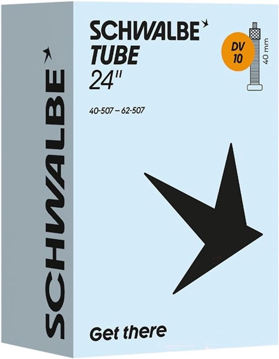 Fiets binnenband - Reserveband - Fietsen repareren - Butyl rubber - 40/62-507 - Zwart