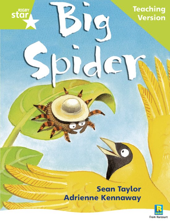 Rigby Star Phonic Guided Reading Green Level: Big Spider Tea ... - cover