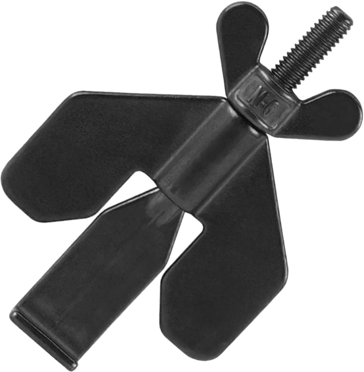 Draagbare Deurbeveiliger - Reisdeurslot Deurstopper - Extra Veiligheid Thuis - Zonder Boren Te Plaatsen - 8x5CM - Zwart