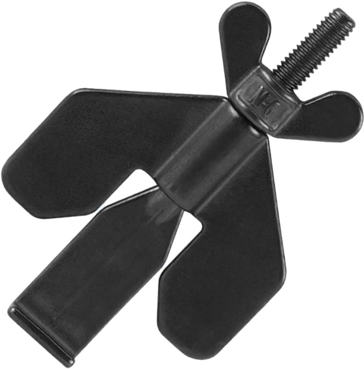 Draagbare Deurstopper - Reis Deurslot - Extra Beveiliging - Installatie Zonder Boren - 8x5CM - Zwart