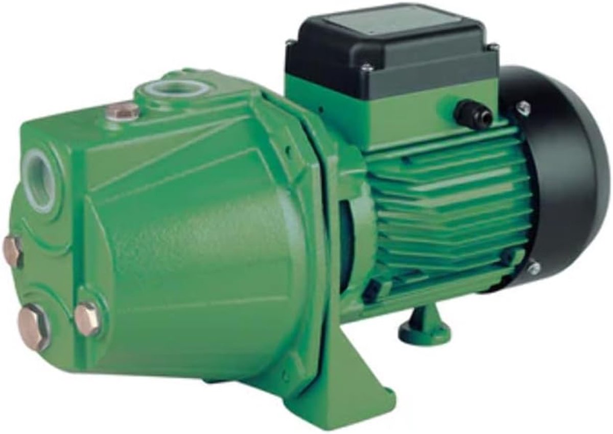 Elektrische Pomp - Gietijzeren Pomp - Vocht Bestrijden - Zelfaanzuigend Model - 0.80 pk - Grijs