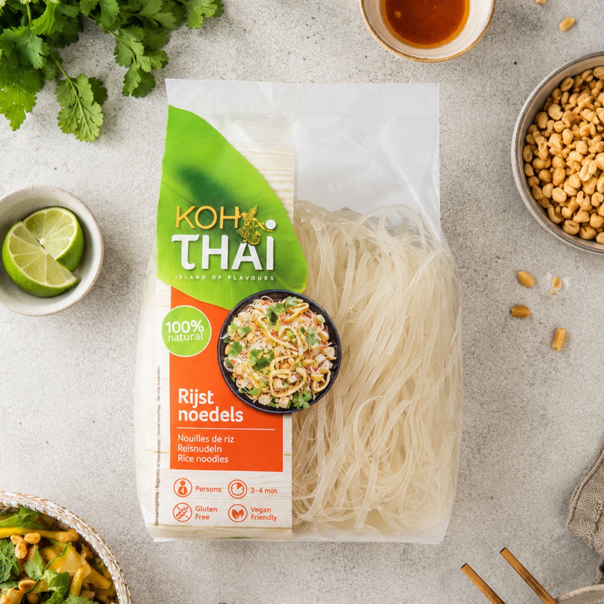 Koh Thai Rijst Noedels 6 x 200 gram