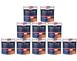 Waterdichte verf voor terras - Buitencoating op basis van hars: ARCADECK