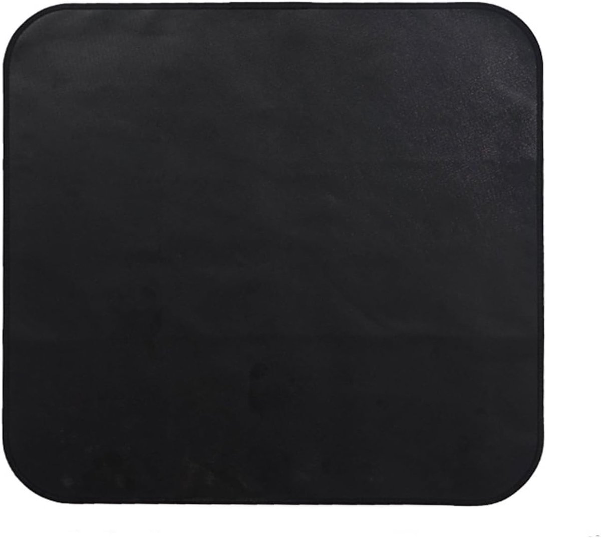 Vuurkorf Mat - Onderlegger Grill - Bescherming Tuin - Hittebestendig Glasvezel - 35 x 34 cm - Zwart