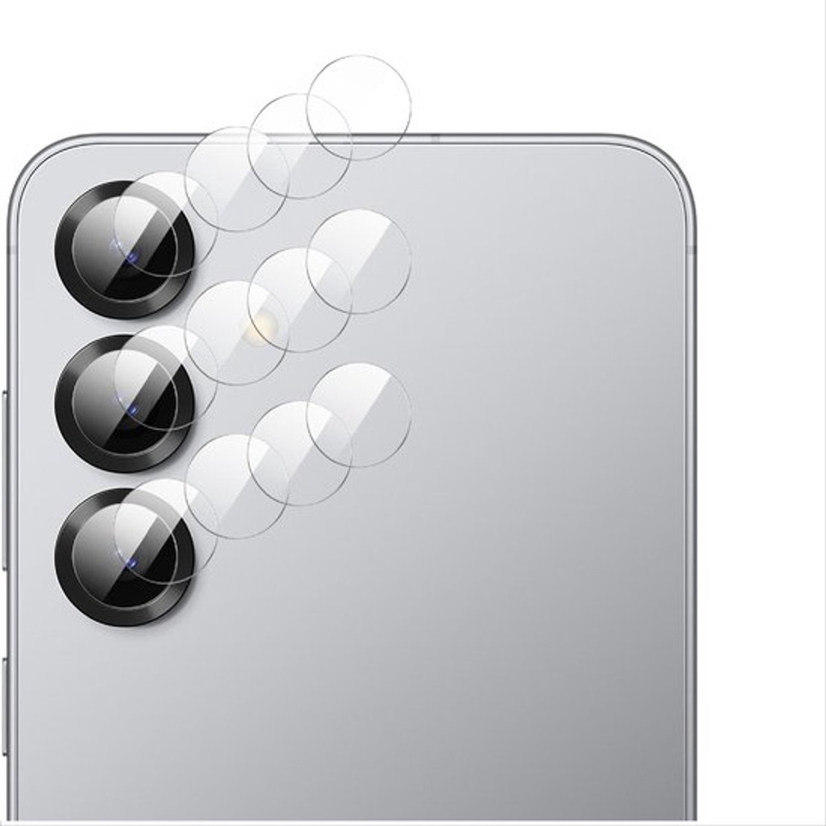 Allecto - Ultradinne camera-lens beschermer HD geharde glas