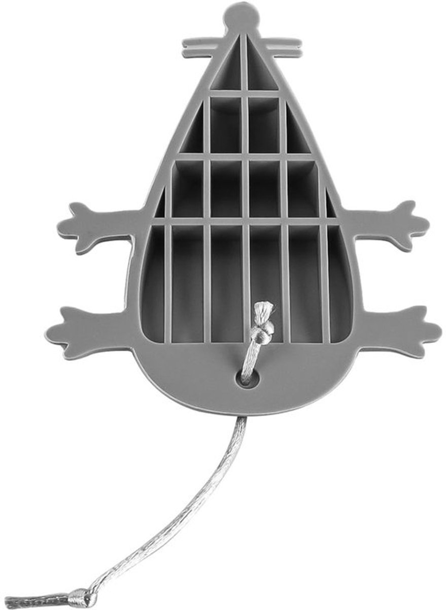 Dailygoods- Deurstopper Siliconen - Cartoon Muis Vorm - Veiligheid voor Kinderen