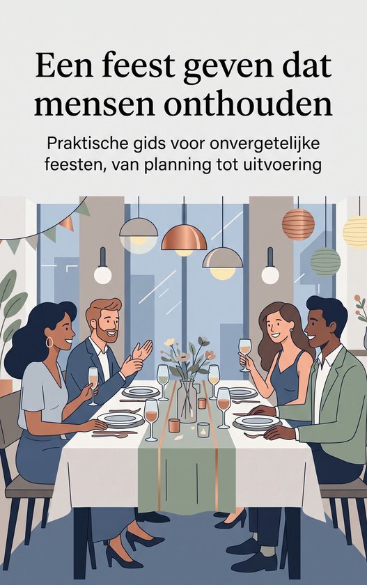 Een feest geven dat mensen onthouden - cover