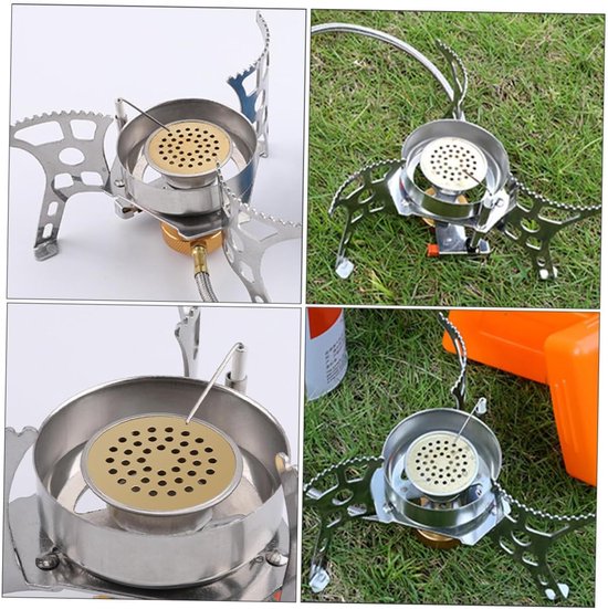 Outdoor Fornuis - Kookplaat - Opvouwbaar Draagbaar Gasfornuis - Draagbaar Piëzo-elektrisch Ontstekingssysteem - Winddicht - Geschikt voor Kamperen en Picknicken van OutDoor — afbeelding 5