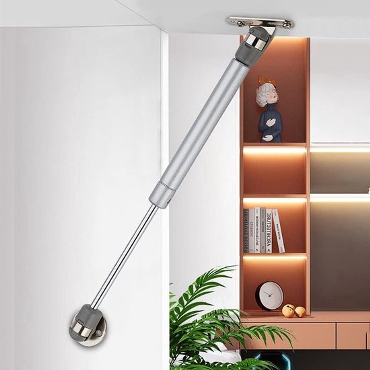 Inovra Plus - Set van 4 gasdrukdempers voor keukenkasten en meubels - 40 N gasveer