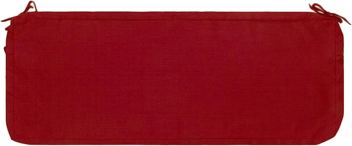 Kussenhoes Vervangend - Hoes voor Kussen - Zitcomfort Verbeteren - Met Rits - 140x30cm - Bordeaux