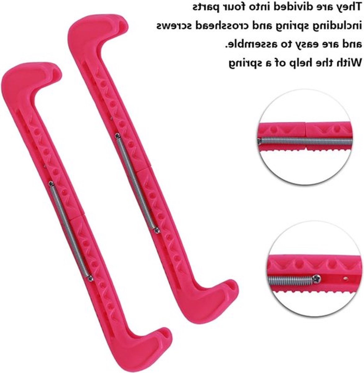 Solidchoice - Dailygoody - Schaatsbeschermers - Verstelbare Beschermhoes - Roze