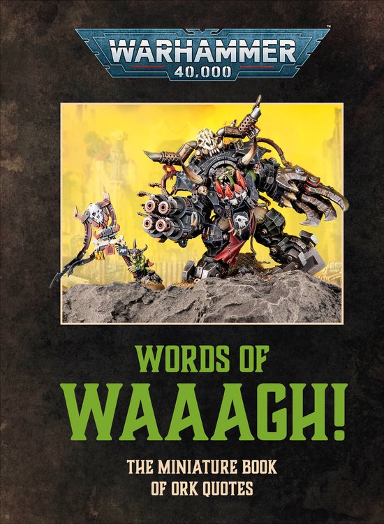 Warhammer 40,000 Words of Waaagh! - cover