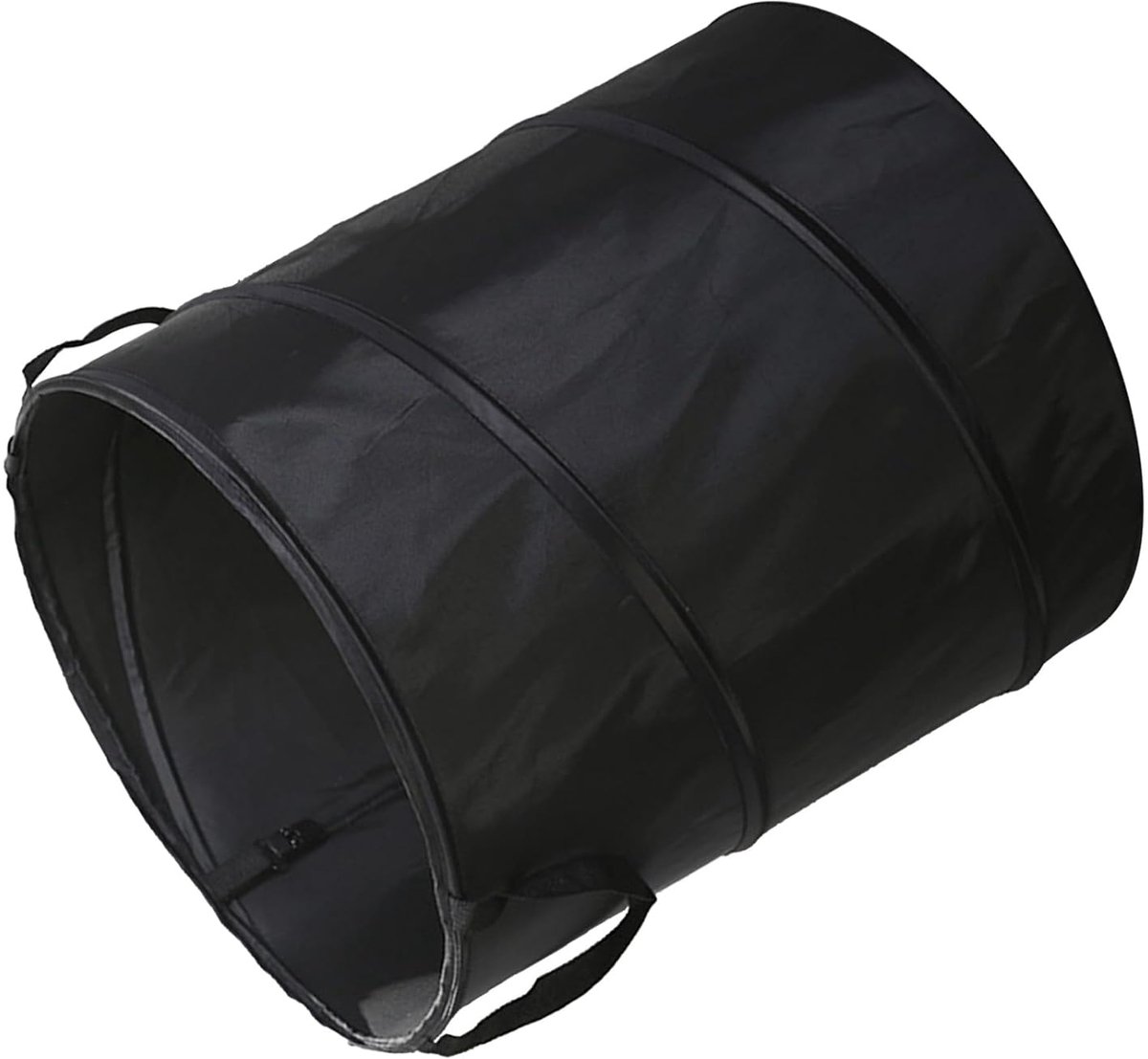 Opvouwbare Prullenbak - Afvalzak Buiten - Kamperen en Tuin - Waterdicht Oxford Doek - 34 x 40 cm - Zwart