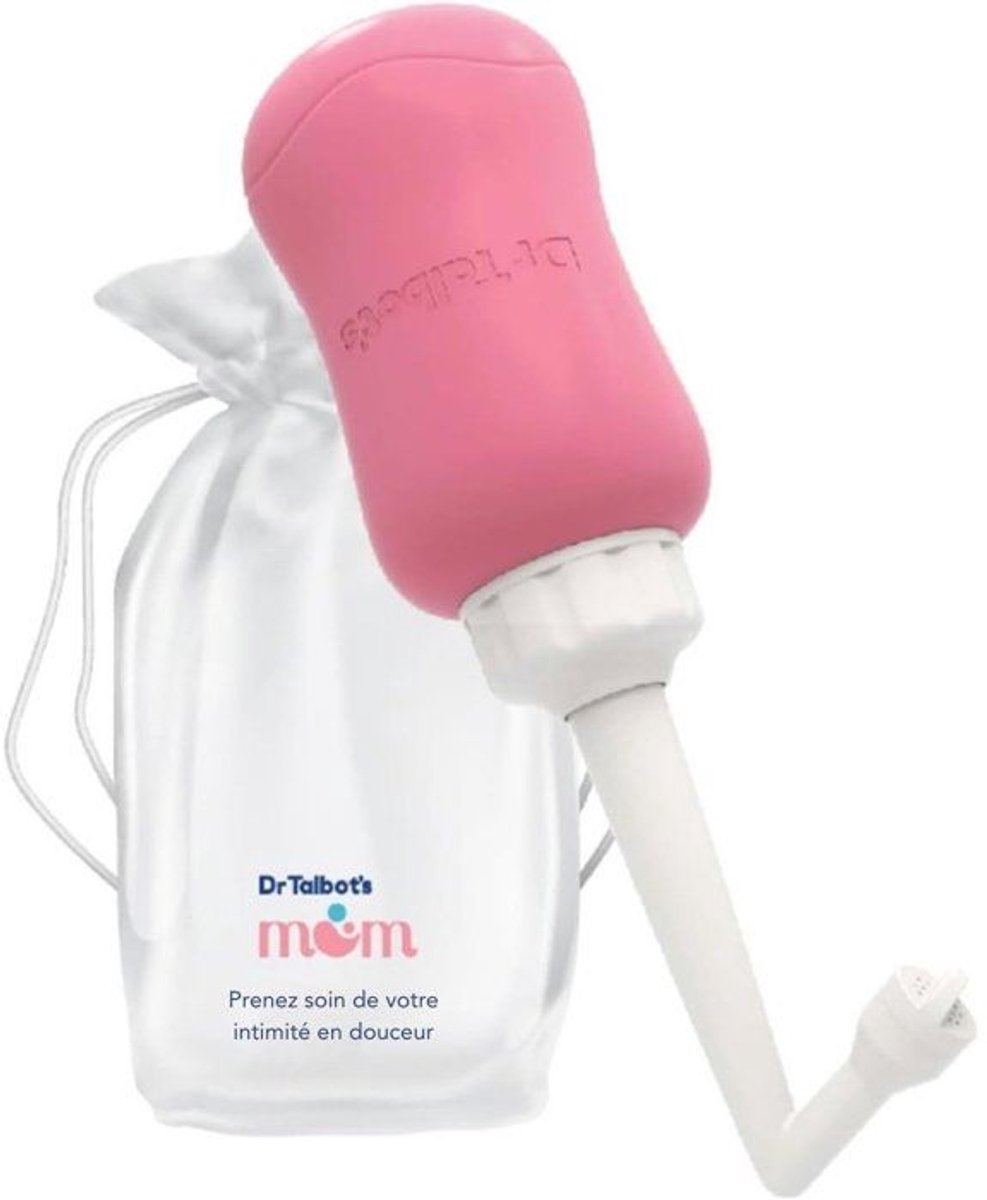 Draagbaar postpartum bidet - Intieme douche - NUBY - Moedergezondheid - Met opbergtas - Roze