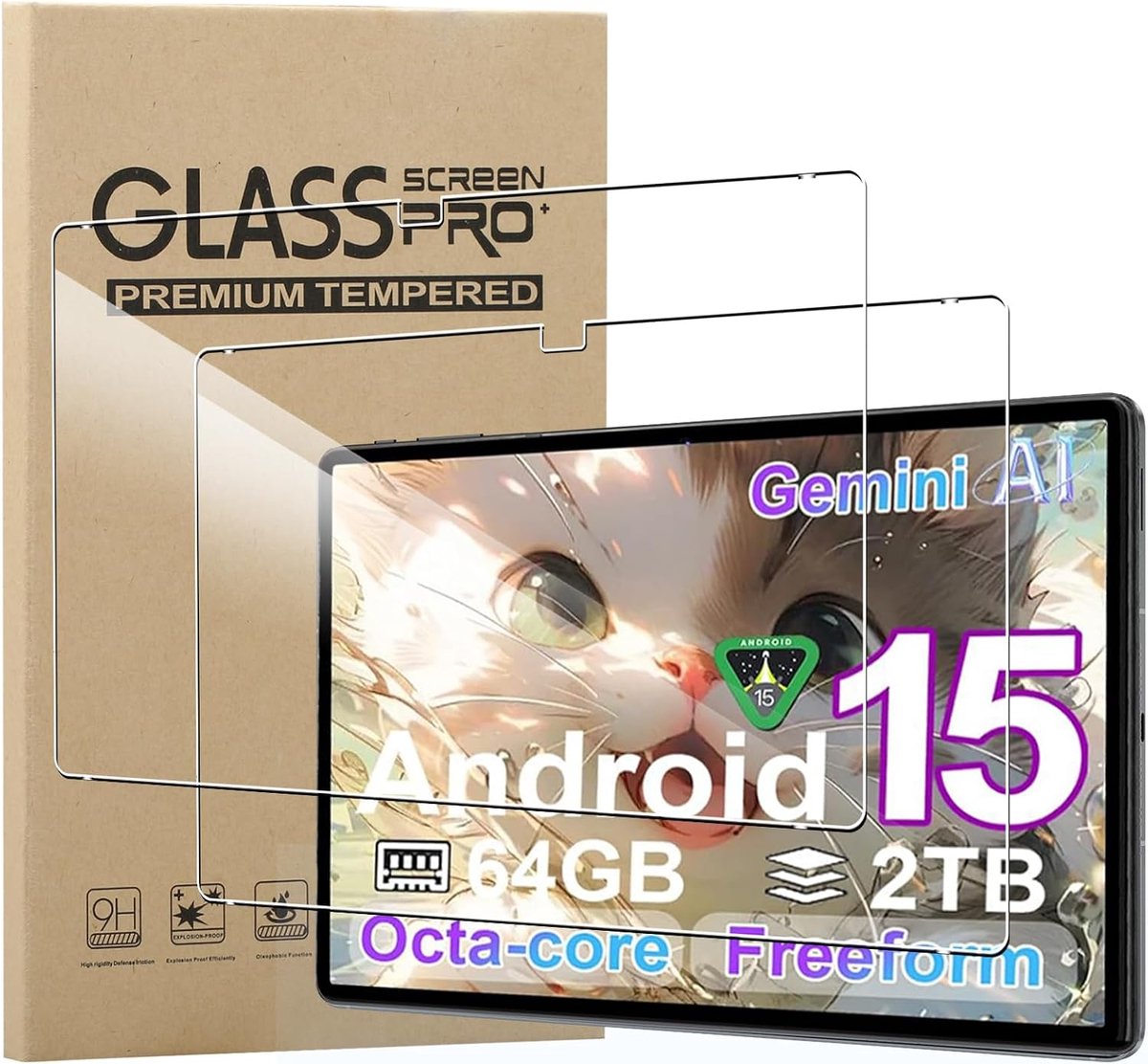 2 stuks beschermfolie voor SUAAT S3 10,1 inch - ShopVlot