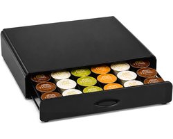 Homeon Capsulehouder voor Dolce Gusto - Metalen Houder voor 36 Koffiecups - Met Lade