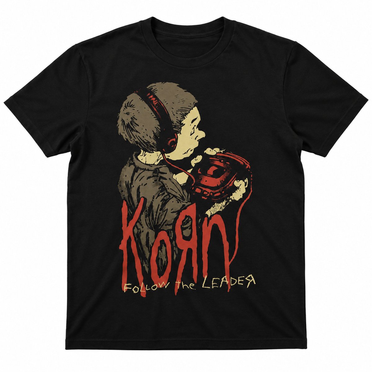 Korn Walkman-T-shirt PS-1-KORN007-H28-12+H69-2