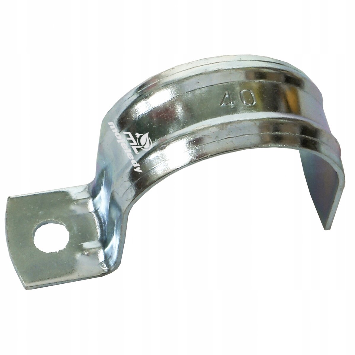 Enkele Metalen Buisklem 40mm Verzinkt Staal