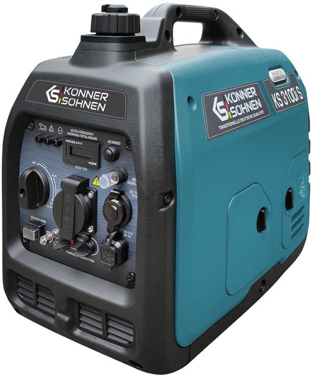 Invertergenerator Könner & Söhnen KS 3100i S - 3,1 kW - 63 dB - parallel
