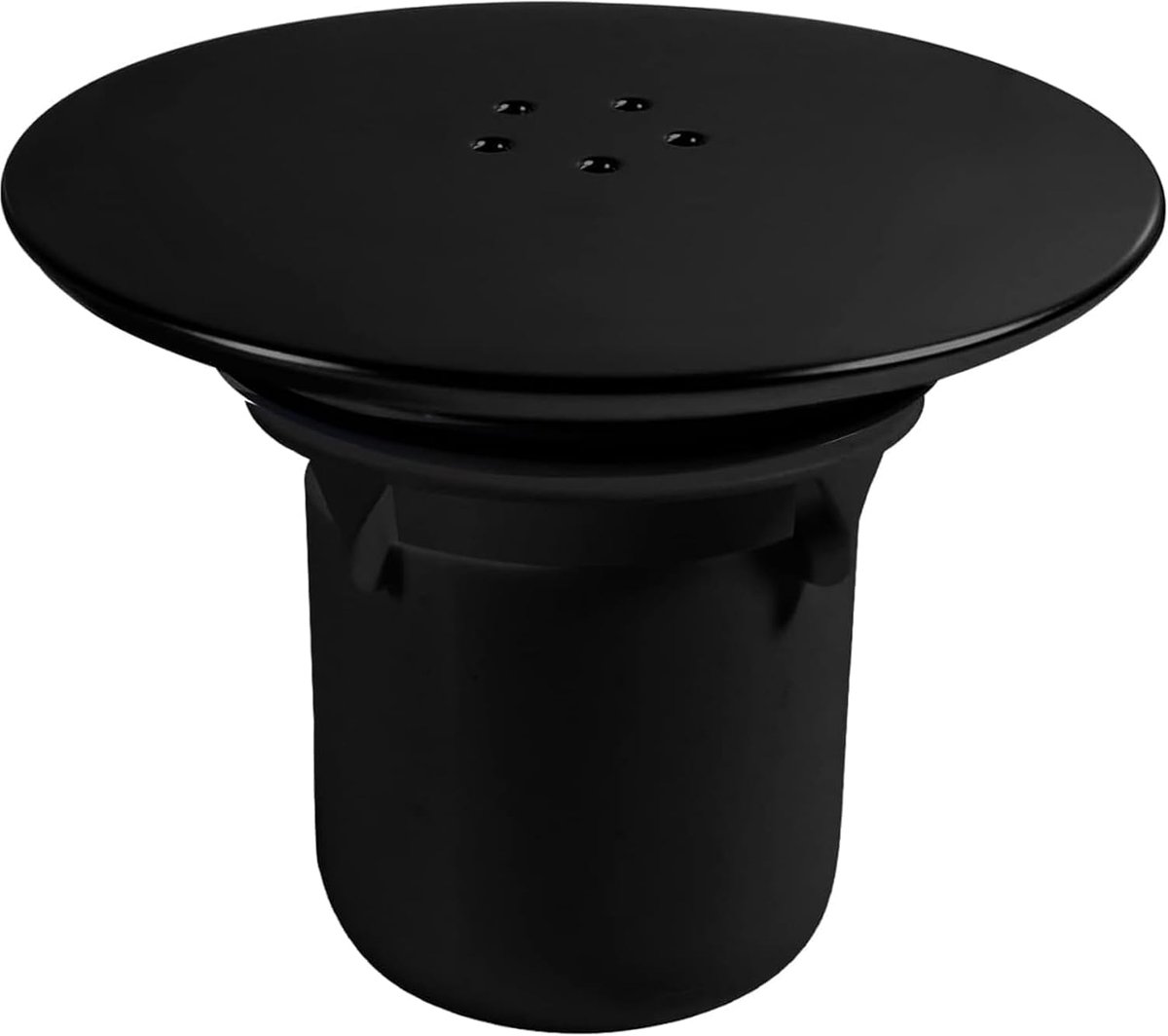 ANBOO Shower Drain, Black, 90mm/115mm, Shower Drain, Universal Shower Head, Chrome Plated, Replacement for Siphon - ShopVlot
