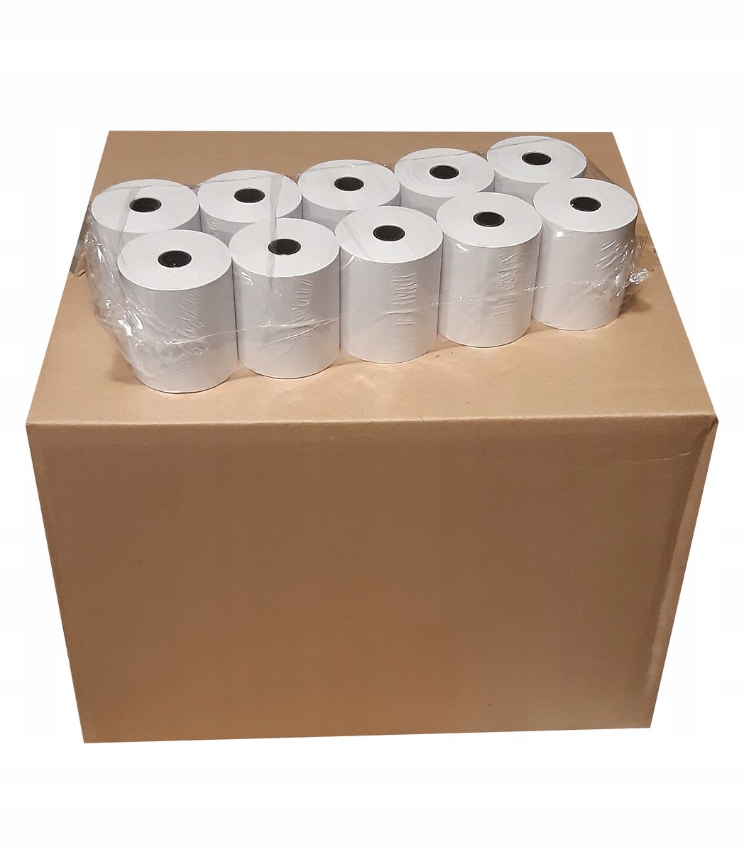 Thermische bonnenrollen 57x40mm - 80 stuks