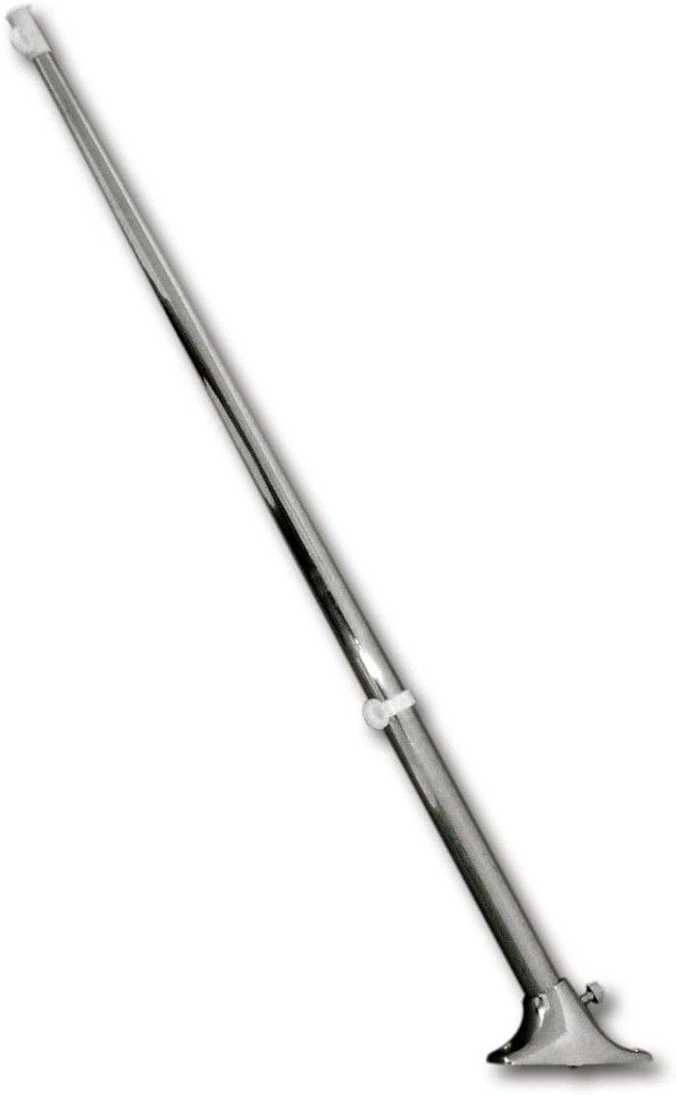 Asta portabandiera inox 14 x 400 mm con base ABS - ShopVlot