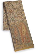 AVANT-GARDE PARIS Jamawar Sjaal - Multi 77x29.5 inch - Polyester-Wol - Traditioneel Kashmiri ontwerp