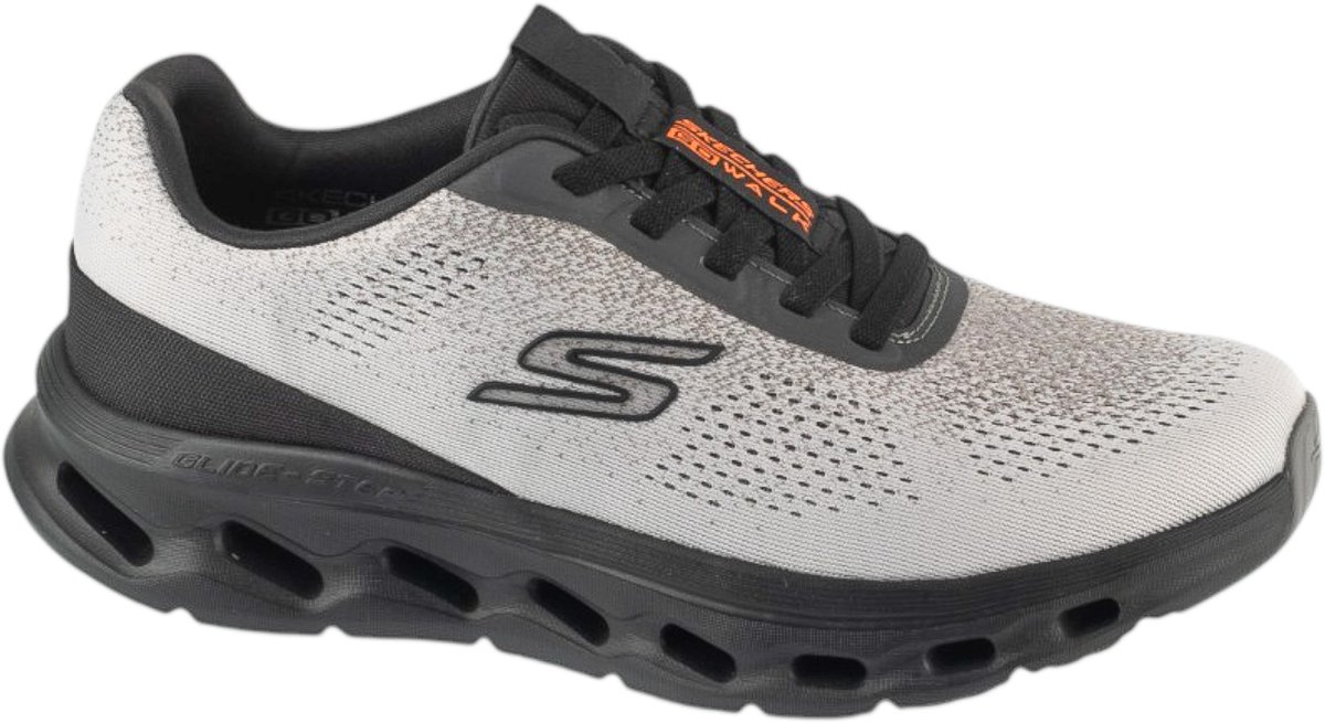 Skechers Go Walk Glide-Step 2.0 - VIC, Mannen, Grijs, Sportschoenen, maat: 42