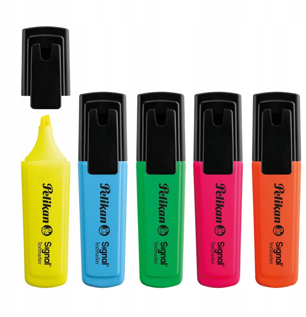 Pelikan Signal 496 Fluorescerende Markeerstiften Set - 5 Kleuren