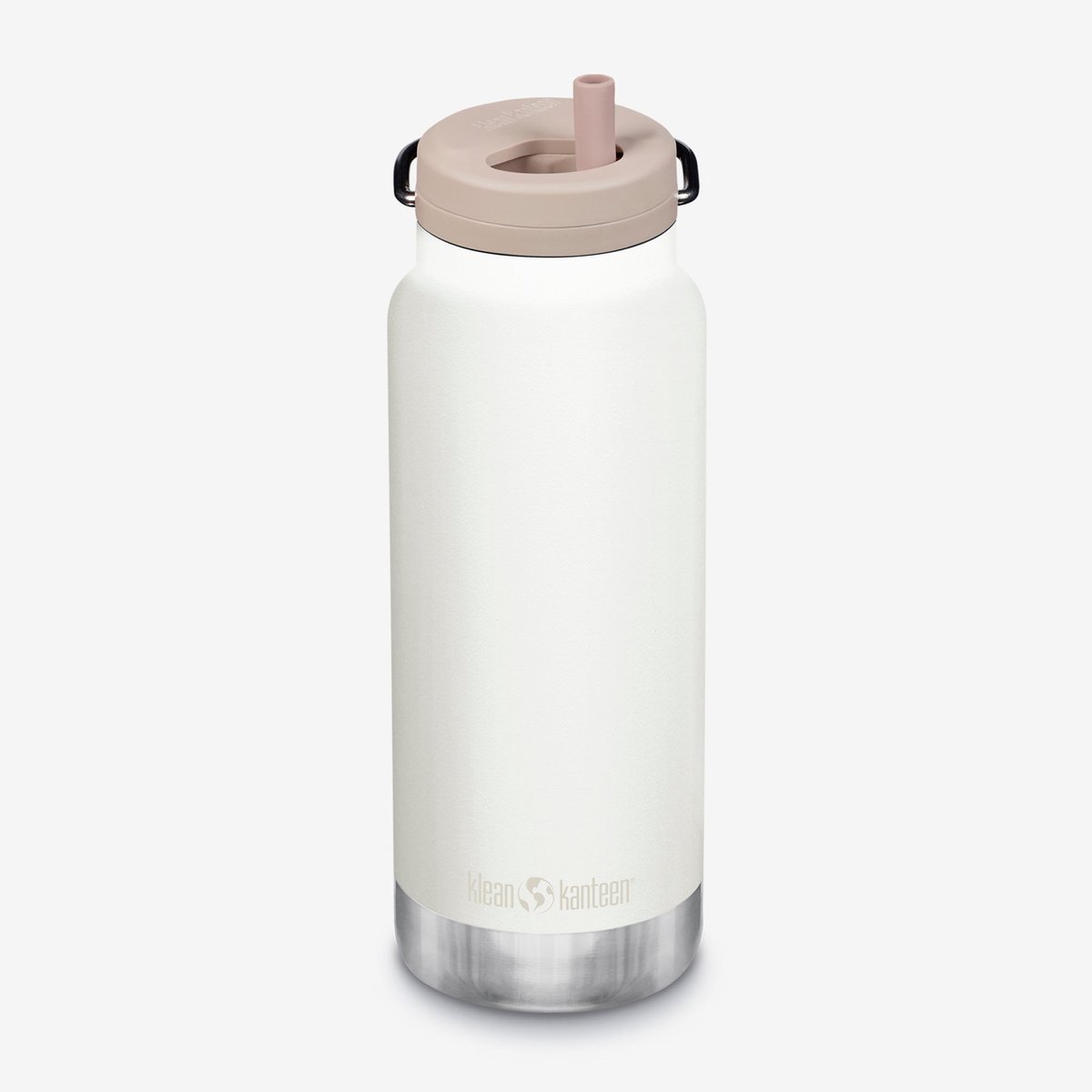 Klean Kanteen TKWide 946ml - Twist Cap Tofu- geïsoleerd - met rietje