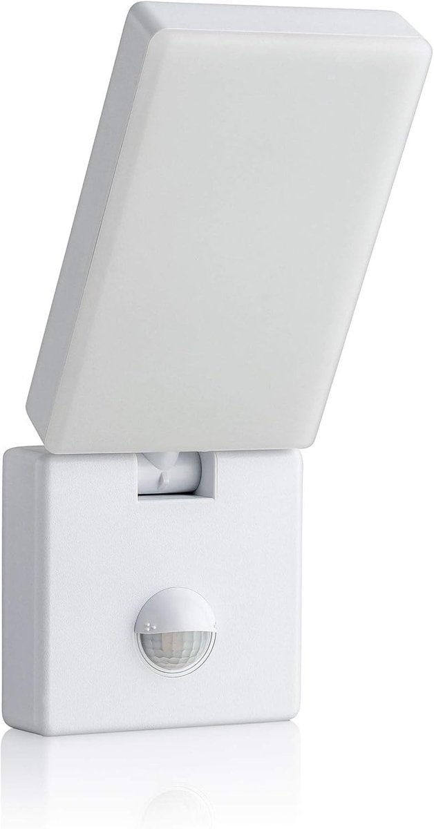 Sensor lampjes met bewegingsmelder - Wit - LED Buitenlamp 15W 900lm Koud Wit 5800K - Moderne Buitenverlichting