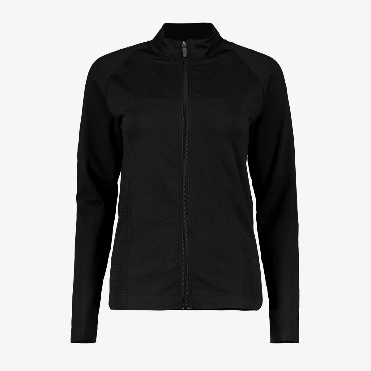 Osaga seamless dames trainingsjas zwart - Maat M