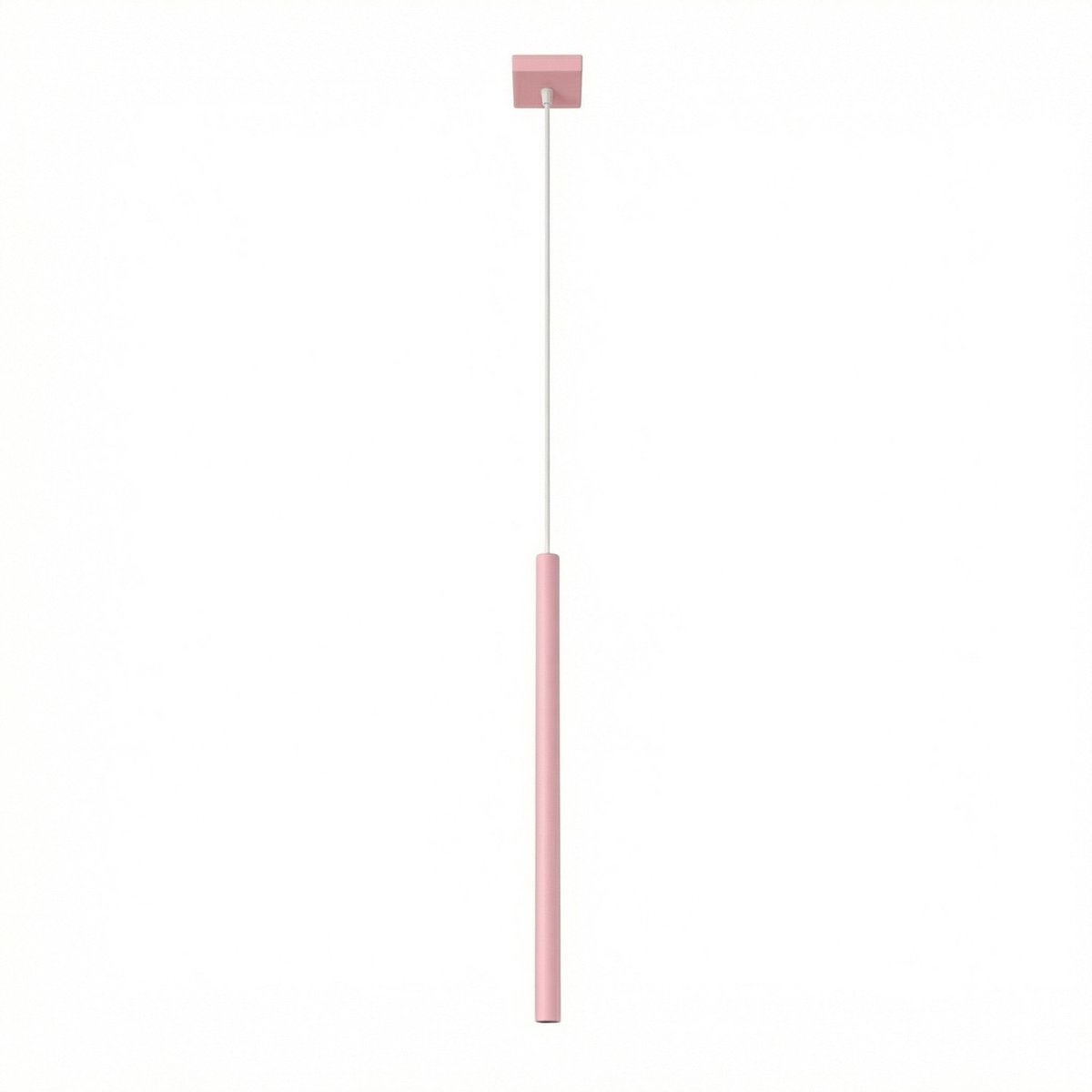 Sollux Lighting Hanglamp PASTELO - G9 - roze - staal - 8x8x120cm