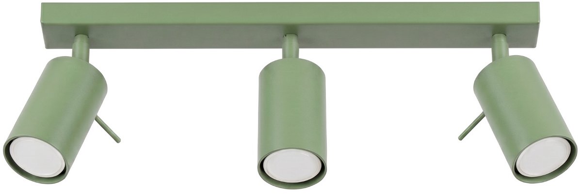 Sollux Lighting Plafondlamp RING - GU10 - salie - staal - 45x6x16cm