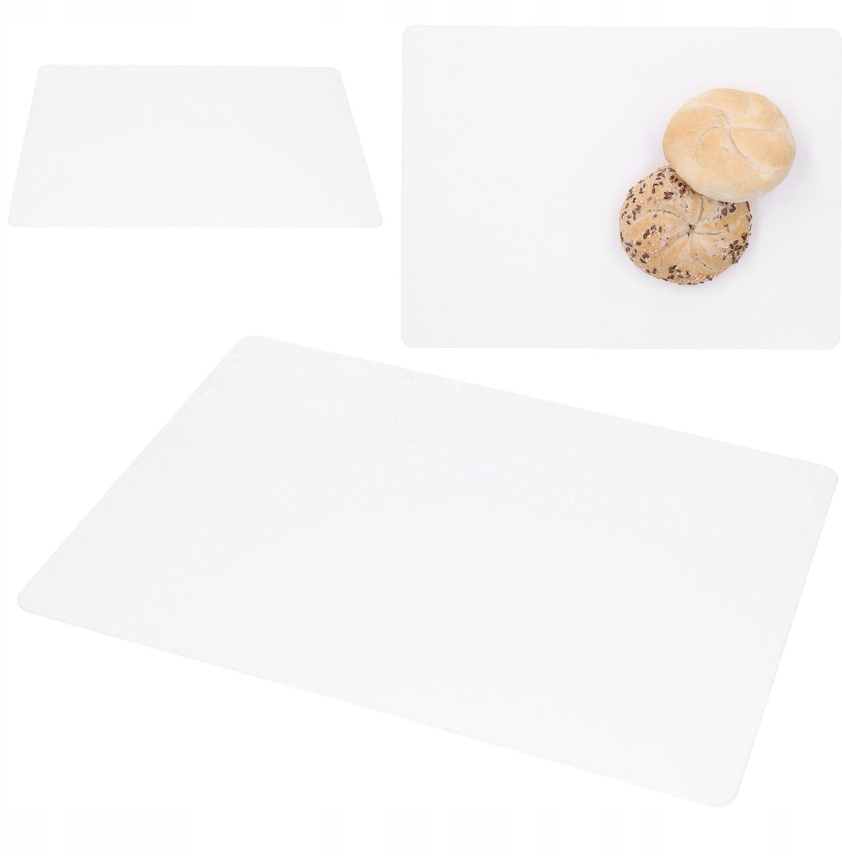 Flexibele Snijplank Wit 33x24 cm - Keuken & Bakkerij