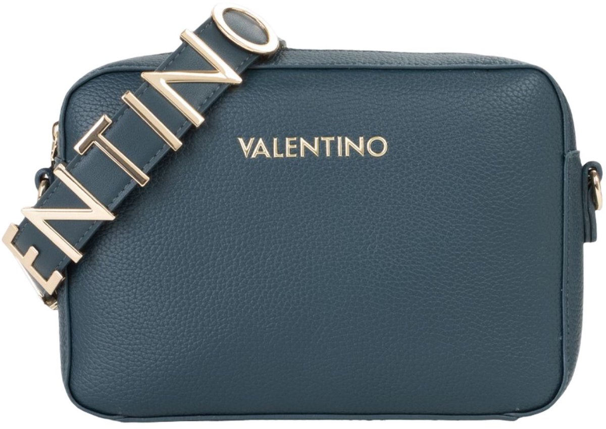 VALENTINO schoudertas Alexia Camera Bag Petrolio
